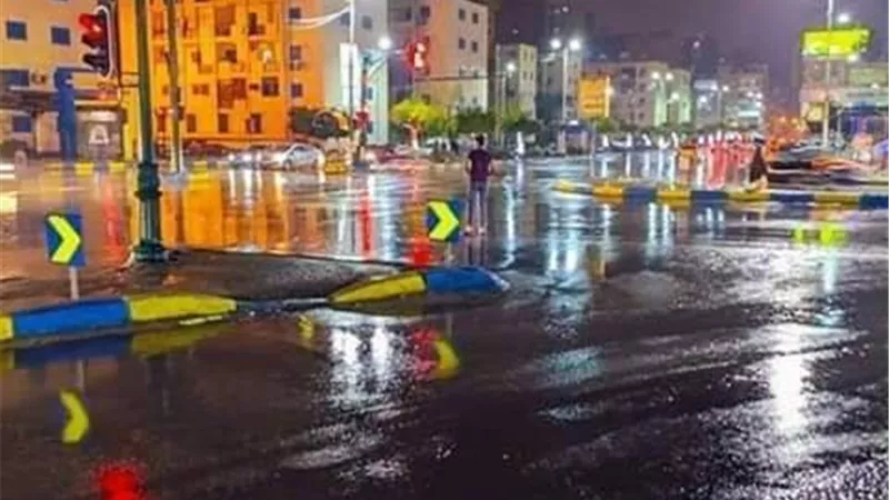 أمطار رعدية وبرودة شديدة تجتاح الإسماعيلية