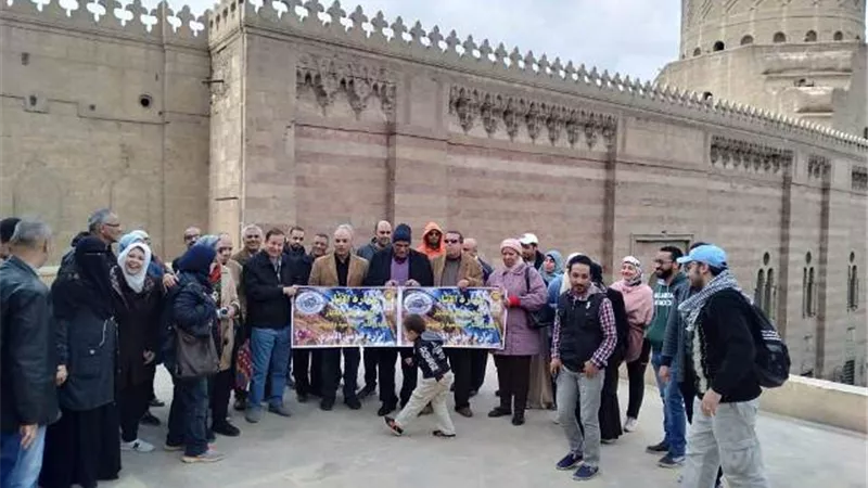 بعد ممالك النار.. الوعى الأثرى تزور آثار الغورى وطومان باى وباب زويلة