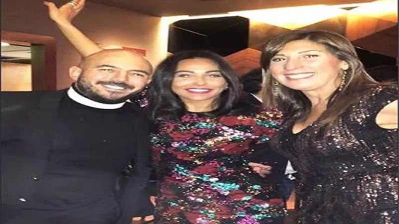 شاهد.. ميس حمدان وتامر حبيب فى حفل زفاف العسيلى.. صور