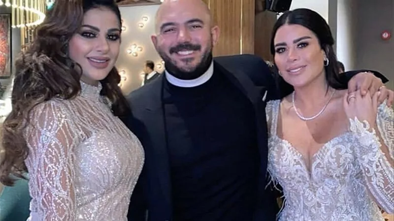 10 صور من حفل زفاف محمود العسيلى