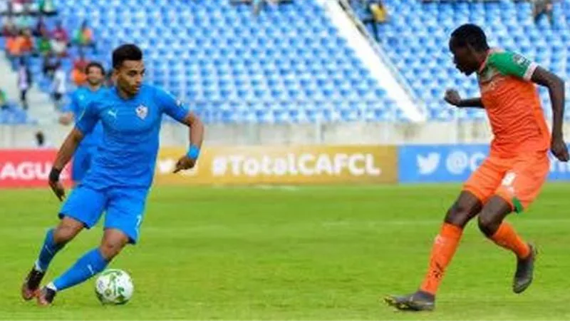 قرار من الكاف بشأن مباراة الزمالك وزيسكو فى دورى الابطال