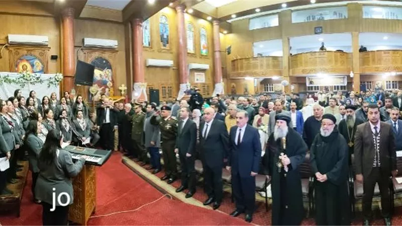 محافظ كفرالشيخ يشهد مراسم مئوية تأسيس كنيسة مار جرجس فى دسوق.. بالصور