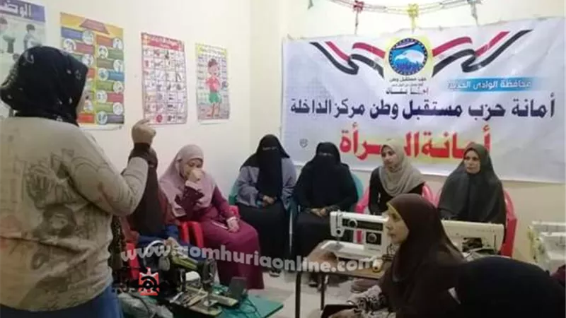 الكشف على ٢٤٥ مواطن بالداخلة برعاية مستقبل وطن بالوادى الجديد ..صور