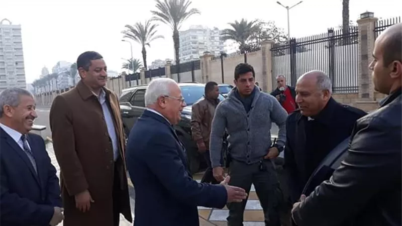 محافظ بورسعيد يستقبل وزير النقل لتفقد عدد من المشروعات