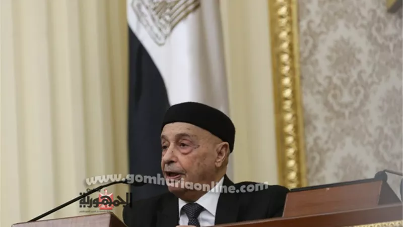 المستشار عقيلة صالح: السراج أدخل ليبيا في دائرة التوتر.. واتفاق الصخيرات لاوجود له على الأرض