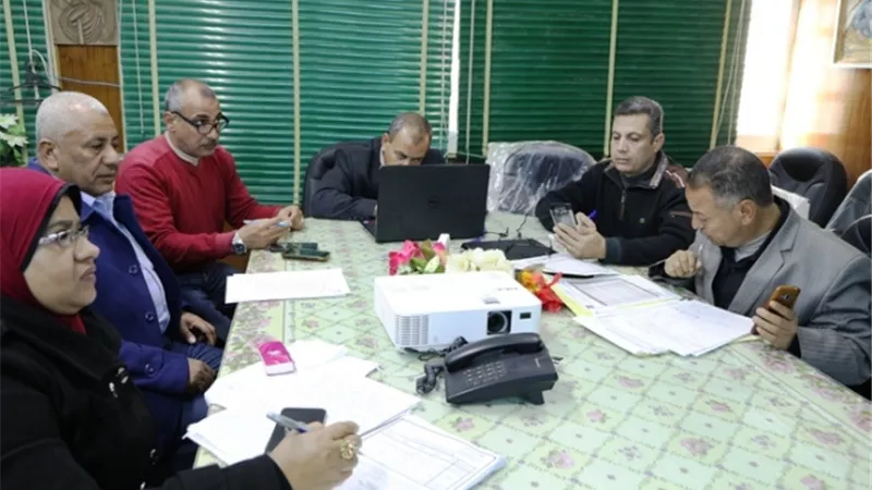 بدء أعمال تقدير درجات الصفوف الأولى للتعليم الثانوى بالوادى الجديد