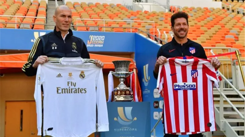 ديربى مدريد فى نهائى السوبر.. زيدان بالأرقام القياسية ضد سيميونى الطموح