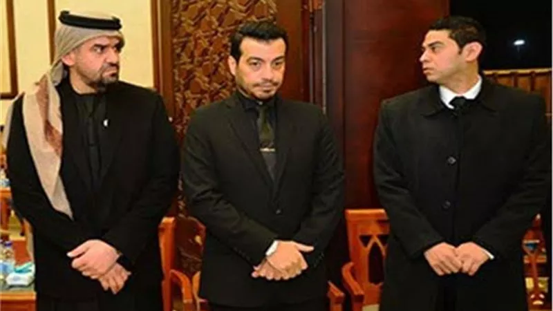 فيفى عبده وليلى علوى فى عزاء والد ايهاب توفيق .. صور