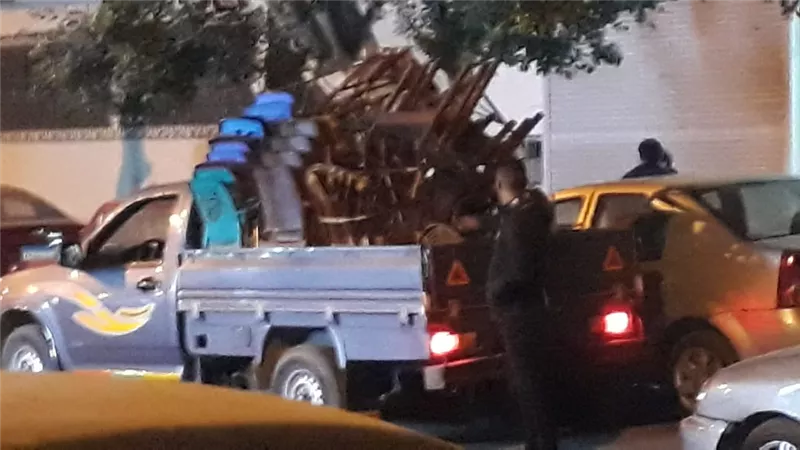حملة مكبرة لضبط المخالفات باحياء ومدن الجيزة ..صور