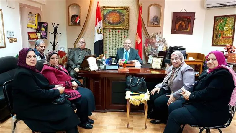 باهى: متابعة ورش عمل ميكنة أجور العاملين بتعليم بورسعيد