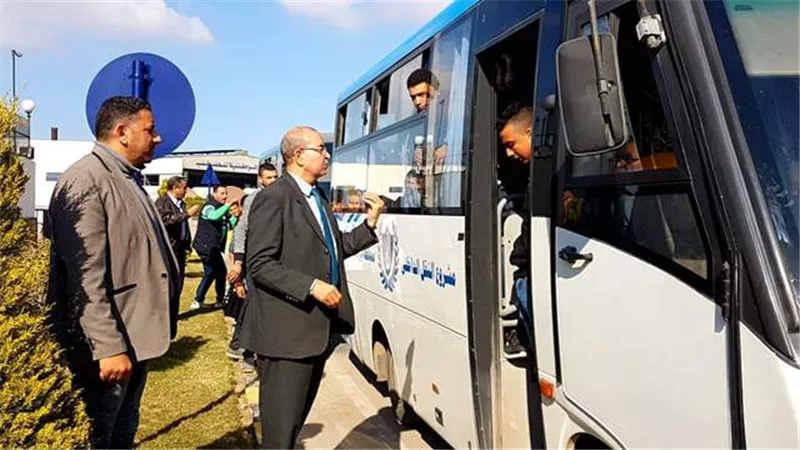 بالصور.. زيارة تعريفية لطلاب التعليم الفنى الصناعى بمصنع الضفائر الكهربية للسيارات ببورسعيد
