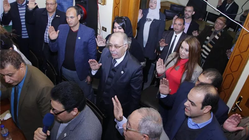 قيادات الغد واعضاؤه يقسمون علي الولاء للوطن ويتعهدون بمسانده الدوله المصريه
