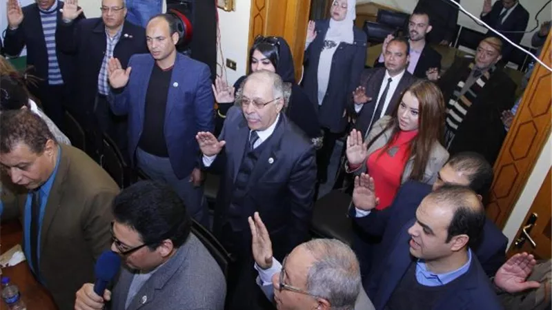 قيادات الغد واعضاؤه يقسمون علي الولاء للوطن ويتعهدون بمسانده الدوله المصريه