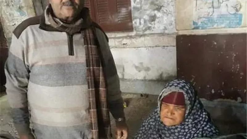 ايداع مسنه دار المسنين ببنى سويف