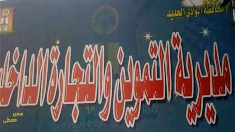 تموين الوادي الجديد يعيد تشغيل 2700 بطاقة تموينية متوقفة