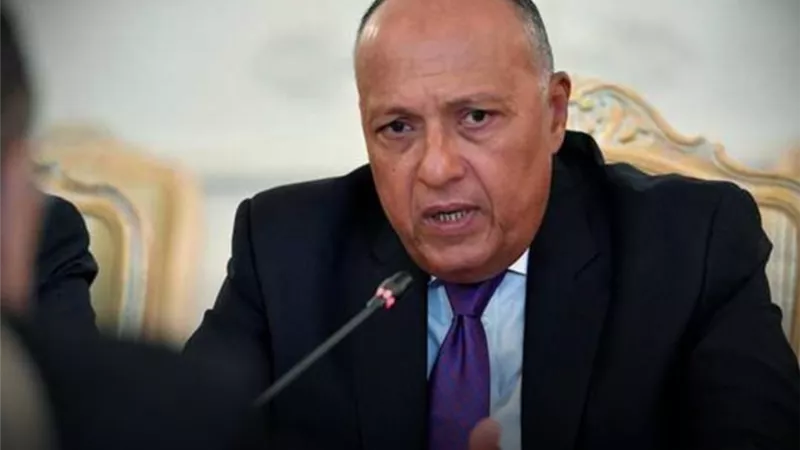 وزير الخارجية سامح شكري يعقد لقاءً مع مستشار الأمن القومي الأمريكي