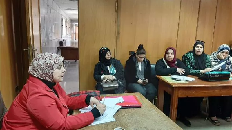 مدير صحة كفر الشيخ توجه بتطبيق معايير مكافحة العدوى .صور