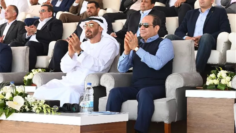 بالصور.. السيسي ومحمد بن زايد يشهدان فعاليات مهرجان شرم الشيخ التراثي