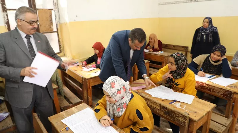 إشارة هاتفية من تعليم المنوفية تؤكد تسريب أسئلة العربى والجبر بالإعدادية
