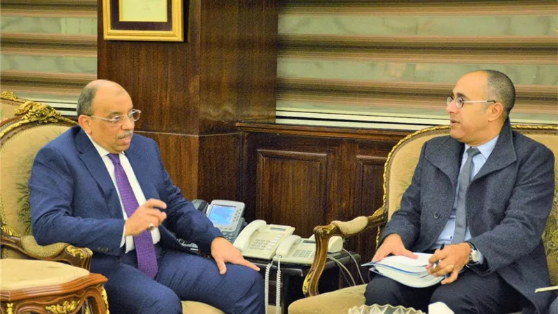 شعراوى يلتقى مسئولين بالبنك الدولى لمناقشة تقييم برنامج التنمية المحلية بصعيد مصر
