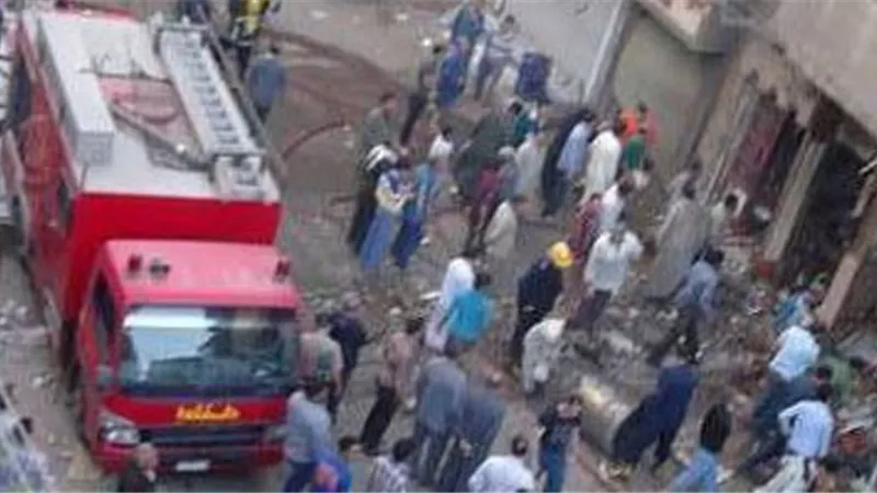 الحماية المدنية بالقاهرة تنقذ مسنة عالقة بعقار فى الظاهر