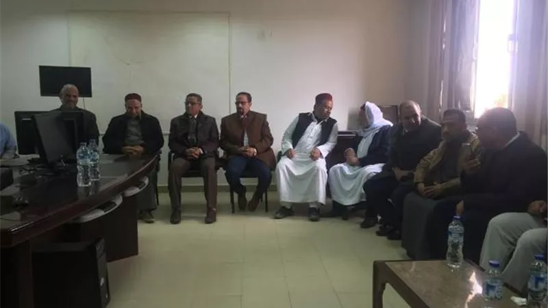 مدير صحة مطروح يبدأ جولاته بزيارة المستشفى المركزي و لقاء شيوخ سيوة .صور