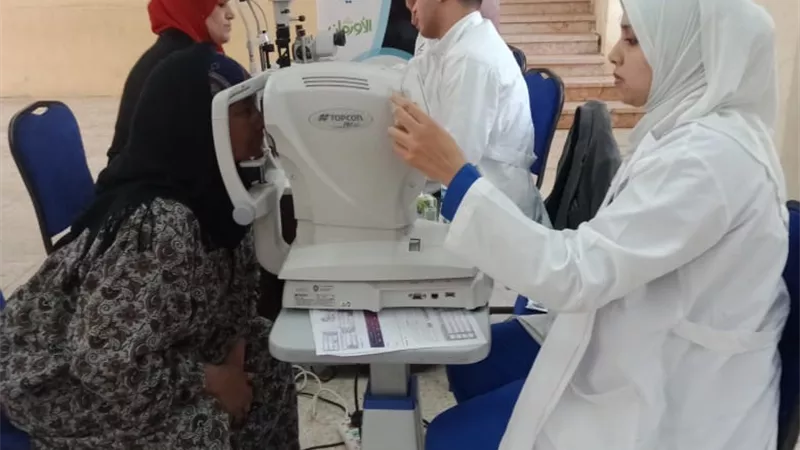 فحص 1200مواطن بالمنوفية خلال القافلة الثالثة عشر للمبادرة الرئاسية 