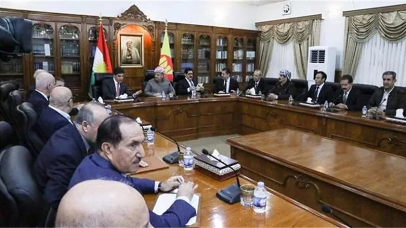 الديمقراطي الكردستاني يناقش أزمات العراق ويقرر عقد مؤتمره الرابع عشر