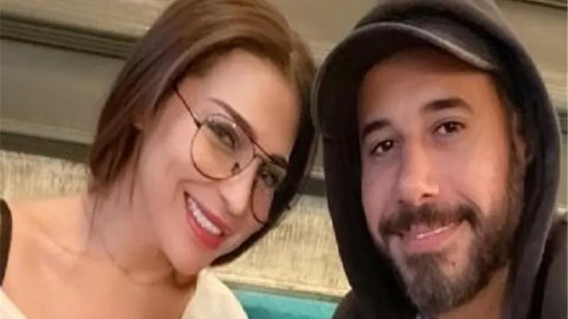 أحمد السعدنى يحتفل بعيد ميلاد مى عز الدين