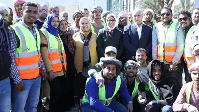 وزيرة الصحة بالأقصر :تسجيل 530 ألف مواطن بمنظومة التأمين الصحى الشامل الجديد