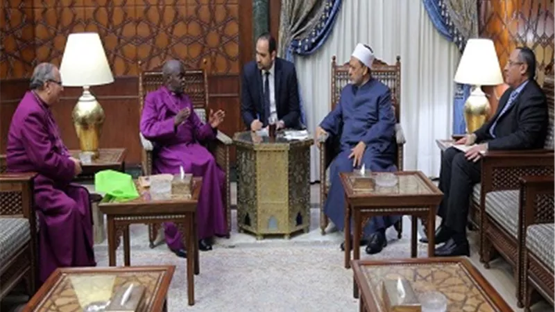 الإمام الأكبر: الأزهر يتواصل مع كافة المؤسسات الدينية لتحقيق الأمن والسلام العالمي