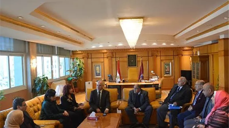 بروتوكول تعاون بين جامعة الفيوم واتحاد المستثمرات العرب