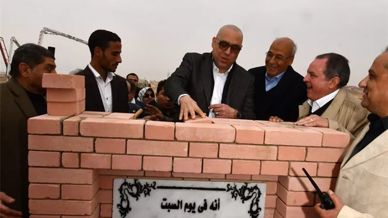 وزير الإسكان يضع حجر الأساس لأكبر مدينة طبية متكاملة فى الشرق الأوسط وأفريقيا..صور