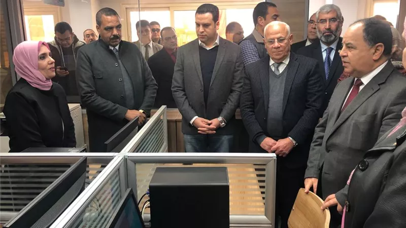 وزير المالية ومحافظ بورسعيد: ميكنة منظومة العمل تستهدف تحسين الخدمات المقدمة للمواطنين
