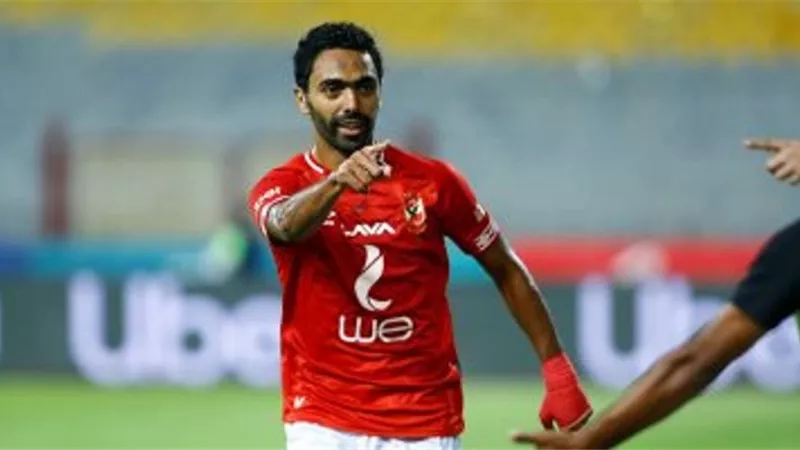 الشحات يسجل هدف الأهلى الأول فى شباك المقاولون