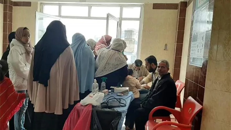 قوافل طبية مجانية الي أودية أبورديس بجنوب سيناء