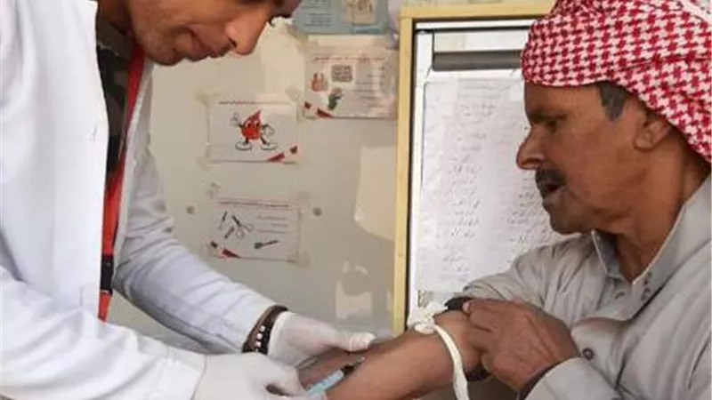 قوافل طبية مجانية الي أودية أبورديس