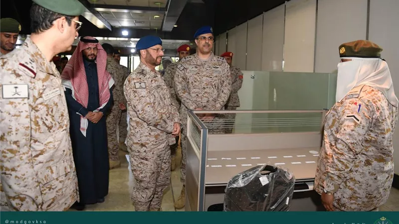 افتتاح أول قسم نسائي عسكري في القوات المسلحة السعودية.. صور