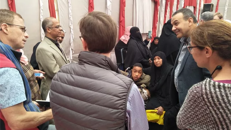 وفد البنك الدولي يزور مراكز 