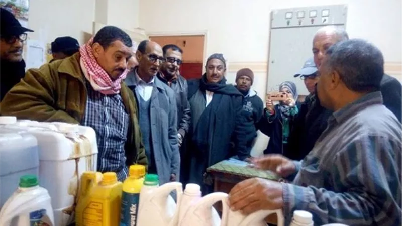 زراعة القنطرة شرق تناقش بدائل الأسمدة و المبيدات .صور