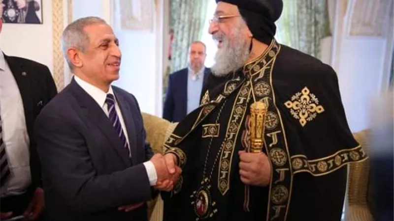 د.إسماعيل عبد الغفار يهنىء قداسة البابا تواضروس الثانى بمناسبة الاحتفال بعيد الغطاس