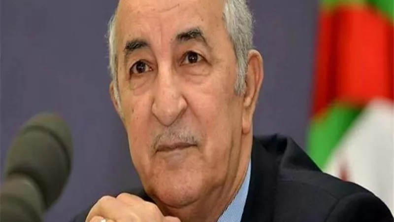 تبون : مستعدون لوضع خارطة طريق واضحة وملزمة لطرفى النزاع بليبيا