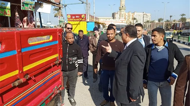 حملة مكبرة بمركز أبوتيج لإزالة الاشغالات ومتابعة تقديم الخدمات للمواطنين