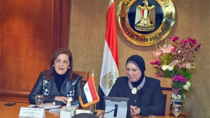 رسائل متبادلة بين وزيرتي التخطيط والصناعة.. فيديو