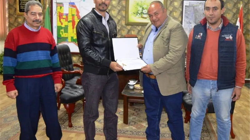 جهاز الشروق يُكرم المهندس المثالى للشركات العاملة فى المدينة.. بالصور
