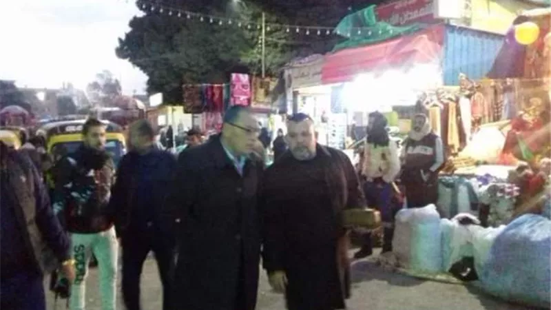 فجراً..غراب يتفقد منطقة شارع فاروق ويأمر برفع الاشغالات ويتابع أعمال انشاء نفق عرابي