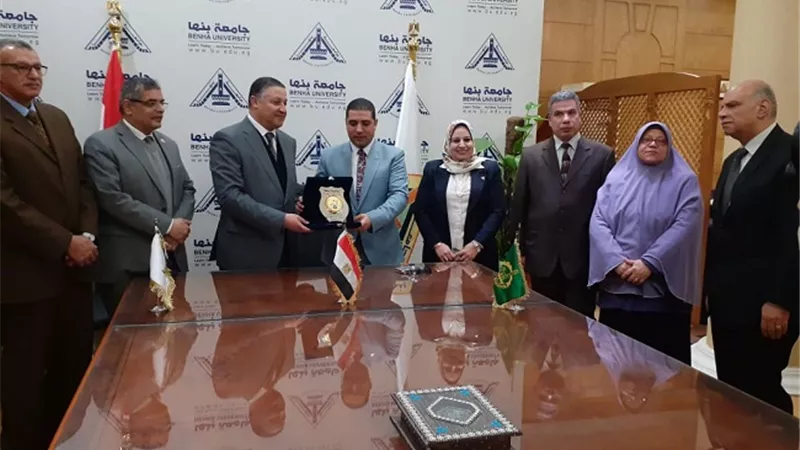 بروتوكول تعاون بين جامعة بنها والهيئة العامة لمحو الأمية وتعليم الكبار