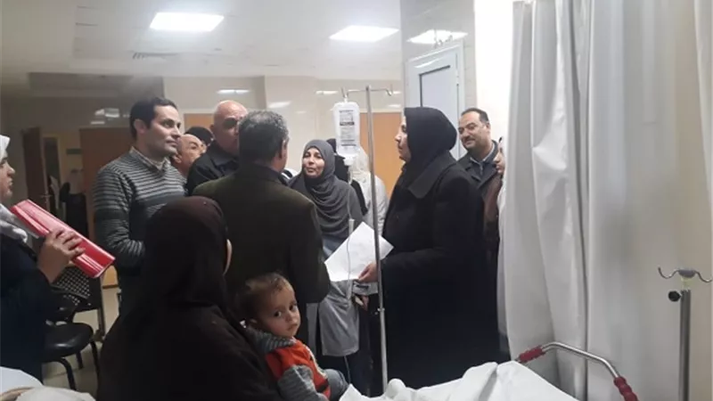وكيل صحة كفرالشيخ تتفقد مستشفى قلين