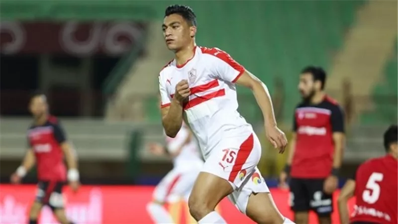 مهاجم الزمالك يتعرض لحادث تصادم بعد انتهاء المران