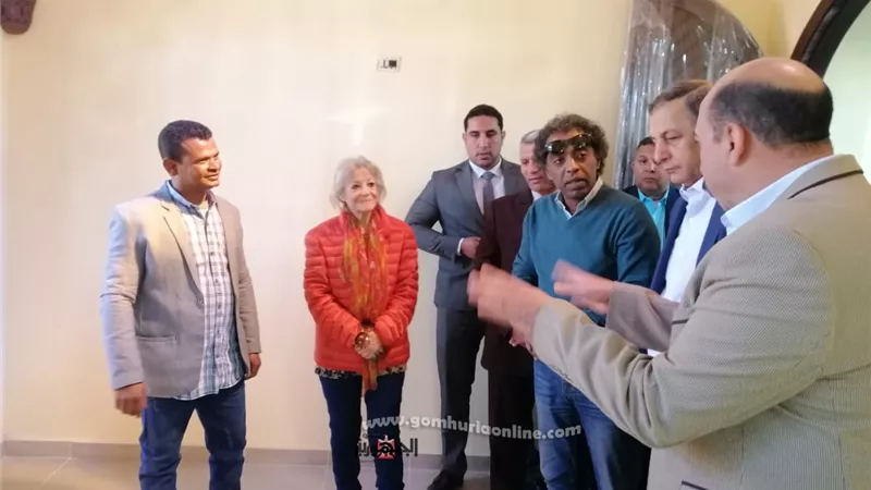 فايزة أبوالنجا تشيد بالنموذج المعماري لقصر ثقافة توشكى